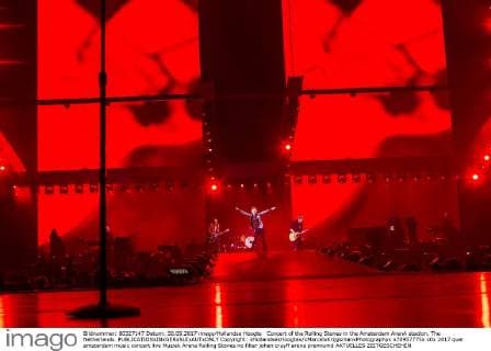 Concert of the Rolling Stones in the Amsterdam ArenA stadion, The Netherlands.  Copyright: xHollandsexHoogtex xMarcelxKrijgsmanxPhotographyx x70957775x