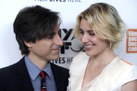 Noah Baumbach with Life companion Greta Gerwig at the Premiere from The Meyerowitz Stories on the 55 New York Film Festival in the Alice Tully Hall New York 01 10 2017 Foto:xD.xVanxTinex xFuturexImage