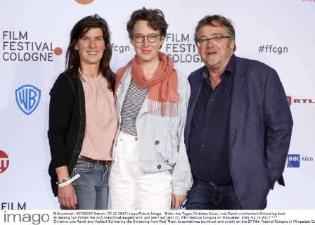 Christine Lola Randl and Herbert Schwering the Screening from Feel Them to sometimes burnt out and empty on the 27 Film Festival Cologne in Filmpalast Cologne 02 10 2017 Foto:xC.xHardtx xFuturexImage