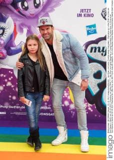 Jay Khan and Leila Daughter a Friend Premiere My Little Pony in Cinema at Zoo Palace in Berlin at 03 10 2017 Premiere My Little Pony