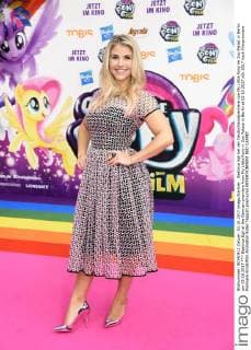 Beatrice Egli at the German premiere from My Little Pony in Zoo Palace in Berlin at 03 10 2017