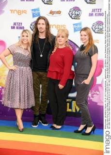 Beatrice Egli Gil Ofarim Anne Desires Maite Kelly at the German premiere from My Little Pony in Zoo Palace in Berlin at 03 10 2017