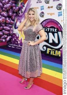 Beatrice Egli at the Premiere the Cinema My Little Pony in Zoo Palace Berlin 03 10 2017 Foto:xS.xGabschx xFuturexImage