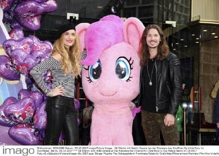 Gil Ofarim with Wife Verena at the Premiere the Cinema My Little Pony in Zoo Palace Berlin 03 10 2017 Foto:xS.xGabschx xFuturexImage