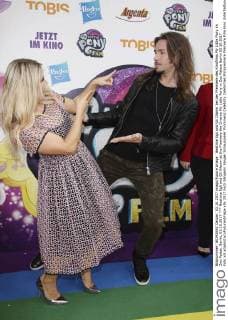 Beatrice Egli and Gil Ofarim at the Premiere the Cinema My Little Pony in Zoo Palace Berlin 03 10 2017 Foto:xS.xGabschx xFuturexImage