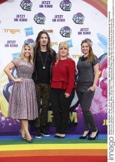 Beatrice Egli Gil Ofarim Maite Kelly and Anne Wishes at the Premiere the Cinema My Little Pony in Zoo Palace Berlin 03 10 2017 Foto:xS.xGabschx xFuturexImage