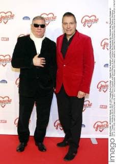 Claude Oliver Rudolph and David Rienau at the Premiere the Musicals Grease in more Theatre Hamburg 03 10 2017 Foto:xgbrcix xFuturexImage
