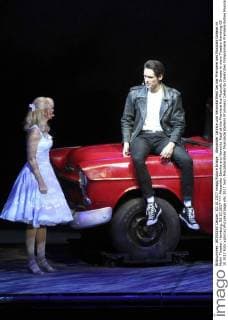 Alexander Jahnke and Veronika Riedl at the Premiere the Musicals Grease in more Theatre Hamburg 03 10 2017 Foto:xgbrcix xFuturexImage