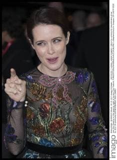 . 04 10 2017. London, United Kingdom. Claire Foy arriving for the premiere of her new film Breathe on the opening night of London Film Festival.  xStephenxLockx xi-Imagesx IIM-16047-0022