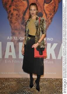 Cosima Auer man Model Arrival to World premiere from Malaika in Cinema Zoo Palace in Berlin at 04 10 2017