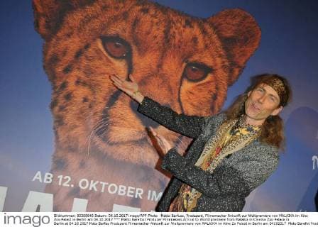 Matto Barefoot Producer Filmmakers Arrival to World premiere from Malaika in Cinema Zoo Palace in Berlin at 04 10 2017