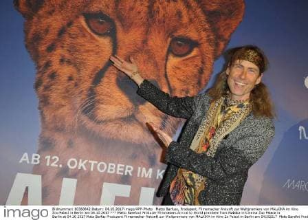 Matto Barefoot Producer Filmmakers Arrival to World premiere from Malaika in Cinema Zoo Palace in Berlin at 04 10 2017