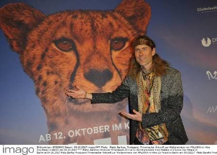 Matto Barefoot Producer Filmmakers Arrival to World premiere from Malaika in Cinema Zoo Palace in Berlin at 04 10 2017
