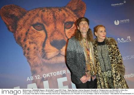 Matto Barefoot Andrea Sawatzki Arrival to World premiere from Malaika in Cinema Zoo Palace in Berlin at 04 10 2017