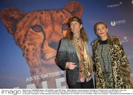 Matto Barefoot Andrea Sawatzki Arrival to World premiere from Malaika in Cinema Zoo Palace in Berlin at 04 10 2017