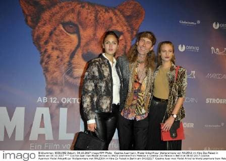 Cosima Auer man Model Arrival to World premiere from Maleika in Cinema Zoo Palace in Berlin at 04 10 2017