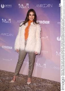 Sila Sahin at the Maleika Film Premiere at 4 10 2017 in Berlin Maleika Film premiere in Berlin 2017