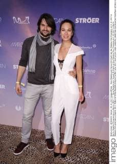 Nina Maleika and Farouk El Khalili at the Maleika Film Premiere at 4 10 2017 in Berlin Maleika Film premiere in Berlin 2017