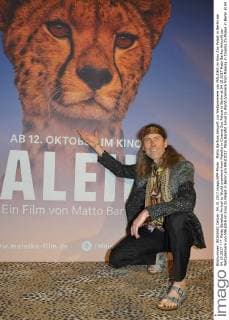 Matto Barefoot Arrival to World premiere from Maleika in Cinema Zoo Palace in Berlin at 04 10 2017