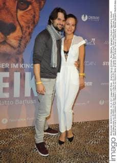 Director Farouk El Khalili Nina Maleika Singer German Ancient Egyptian Arrival to World premiere from Maleika in Cinema Zoo Palace in Berlin at 04 10 2017