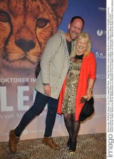Daniel Kerstin Noack Arrival to World premiere from Maleika in Cinema Zoo Palace in Berlin at 04 10 2017