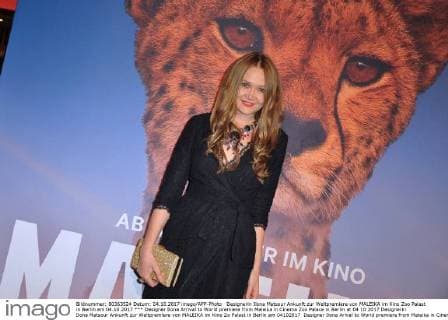 Designer Ilona Arrival to World premiere from Maleika in Cinema Zoo Palace in Berlin at 04 10 2017