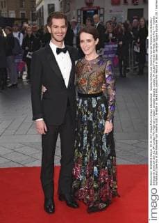 Andrew Garfield and Claire Foy at the Premiere from Breathe Until I Breathe on the 61 BFI London Film Festival in Odeon Leicester Square London 04 10 2017 Andrew Garfield Claire Foy  Foto:xS.xVasx xFuturexImage
