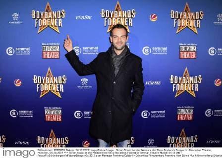 Simon Stosic at the Premiere the Show Boybands Forever in German Theatre Munich 04 10 2017 Foto:xP.xSchönbergerx xFuturexImage