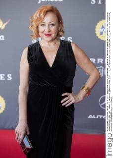 Carmen Machi attends to red carpet before the projection of film The Shape of Water during Sitges Film Festival in Barcelona, Spain October 05, 2017.  (20171005105)