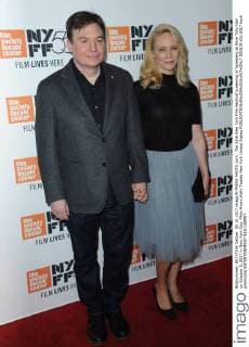 The 55th New York Film Festival screening of Spielberg at Alice Tully Hall on October 5, 2017 in New York City. Mike Myers;Kelly Tisdale New York United States  552619