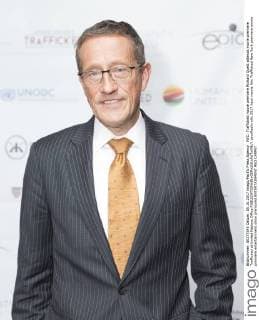 NYC: Trafficked movie premiere Richard Quest attends movie premiere Trafficked at United Nations Office  LevxRadin