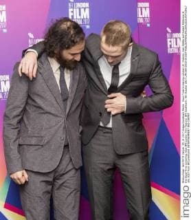 Good Time Screening London.UK. Director Josh Safdie and Robert Pattinson at the Good Time screening. 61st BFI London Film Festival. BFI Southbank. 5th October 2017 LMK386-S818-061017 