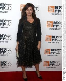 October 6, 2017 - New York, New York, U.S. - Actress GINA GERSHON attends the 55th New York Film Festival premiere of Spielberg held Alice Tully Hall held at Lincoln Center. New York U.S. - ZUMAk03_ 20171006_zaf_k03_062 Copyright: xNancyxKaszermanx