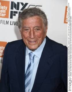 October 6, 2017 - New York, New York, U.S. - Singer TONY BENNETT attends the 55th New York Film Festival premiere of Spielberg held Alice Tully Hall held at Lincoln Center. New York U.S. - ZUMAk03_ 20171006_zaf_k03_054 Copyright: xNancyxKaszermanx