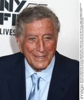 October 6, 2017 - New York, New York, U.S. - Singer TONY BENNETT attends the 55th New York Film Festival premiere of Spielberg held Alice Tully Hall held at Lincoln Center. New York U.S. - ZUMAk03_ 20171006_zaf_k03_057 Copyright: xNancyxKaszermanx