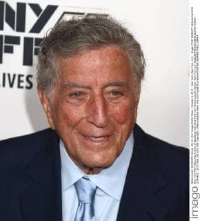 October 6, 2017 - New York, New York, U.S. - Singer TONY BENNETT attends the 55th New York Film Festival premiere of Spielberg held Alice Tully Hall held at Lincoln Center. New York U.S. - ZUMAk03_ 20171006_zaf_k03_058 Copyright: xNancyxKaszermanx
