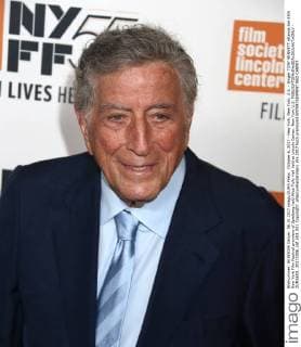 October 6, 2017 - New York, New York, U.S. - Singer TONY BENNETT attends the 55th New York Film Festival premiere of Spielberg held Alice Tully Hall held at Lincoln Center. New York U.S. - ZUMAk03_ 20171006_zaf_k03_051 Copyright: xNancyxKaszermanx