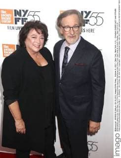 October 6, 2017 - New York, New York, U.S. - Directors SUSAN LACY and STEVEN SPIELBERG attend the 55th New York Film Festival premiere of Spielberg held Alice Tully Hall held at Lincoln Center. New York U.S. - ZUMAk03_ 20171006_zaf_k03_031 Copyright: xNancyxKaszermanx