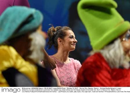 October 5, 2017 - Mexico City, Mexico, Mexico - Actress Cecilia Galeano is seen attending a press conference to promote The theater play Snow White and the Seven Dwarfs on October 06, 2017 in Mexico City, Mexico Mexico City Mexico  - ZUMAn230 20171005_zaa_n230_492 Copyright: xCarlosxTischlerx