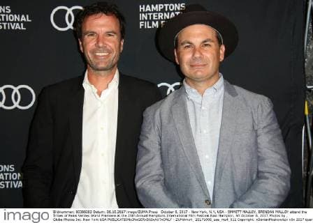 October 6, 2017 - New York, N.Y, USA - EMMETT MALLOY, BRENDAN MALLOY attend the Tribes of Palos Verdes World Premiere at the 25th Annual Hamptons International Film Festival.East Hampton, NY.October 6, 2017.Photos by , Globe Photos Inc. New York USA - ZUMAms4_ 20171006_zaa_ms4_011 Copyright: xSoniaxMoskowitzx
