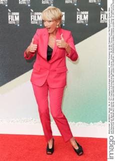 Emma Thompson at the Premiere from The Meyerowitz Stories New and Selected on the 61 BFI London Film Festival in Embankment Gardens Cinema London 06 10 2017 Emma Thompson  Foto:xS.xVasx xFuturexImage