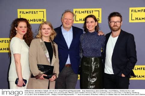 Anja Antonowicz Anna Axel millberg Christiane Paul and Sven Bohse Crime scene Borowski and the Country between the Seas the Film Festival Hamburg 2017 in Cinemaxx Cinema at Dammtor in Hamburg Hamburg 07 10 2017 Please Caption Imago Michael Wigglesworth
