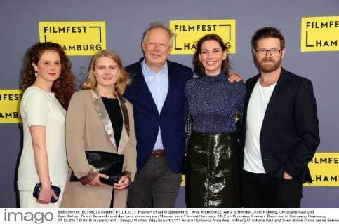 Anja Antonowicz Anna Axel millberg Christiane Paul and Sven Bohse Crime scene Borowski and the Country between the Seas the Film Festival Hamburg 2017 in Cinemaxx Cinema at Dammtor in Hamburg Hamburg 07 10 2017 Please Caption Imago Michael Wigglesworth