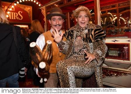 Sissi Perl Ingersoll Gala Premiere Circus Roncalli 40 Years travel to Stimulate borrowing Munich 07 October 2017