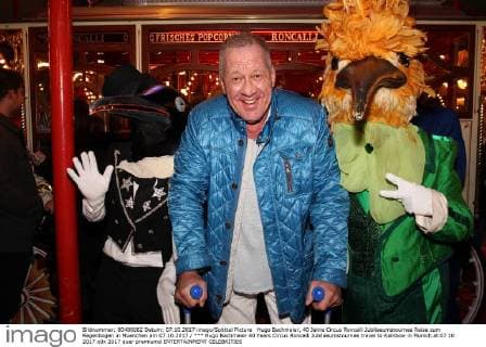 Hugo Bachmaier 40 Years Circus Roncalli Jubilaeumstournee travel to Rainbow in Munich at 07 10 2017