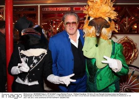 Michael Brandner 40 Years Circus Roncalli Jubilaeumstournee travel to Rainbow in Munich at 07 10 2017