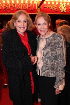 Alice and Ellen Kessler 40 Years Circus Roncalli Jubilaeumstournee travel to Rainbow in Munich at 07 10 2017