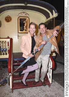 Max Tidof with Wife Lisa Seitz at the Premiere the of Circus Roncalli 40 Years travel to Rainbow at Munich 07 10 2017 Foto:xP.xSchönbergerx xFuturexImage