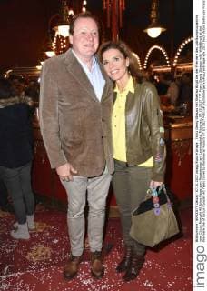 Franz Georg Strauss with Wife Birgit at the Premiere the of Circus Roncalli 40 Years travel to Rainbow at Munich 07 10 2017 Foto:xP.xSchönbergerx xFuturexImage