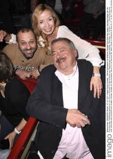 Michel Guillaume with Wife Georgia Schultze and Joseph Hannes rackets at the Premiere the of Circus Roncalli 40 Years travel to Rainbow at Munich 07 10 2017 Foto:xP.xSchönbergerx xFuturexImage